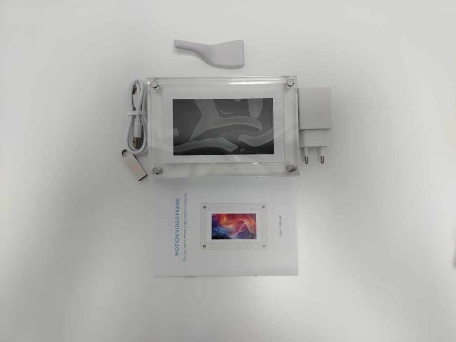 Rama foto digitala, Puepoul, 5 inch, 8GB, Slot USB (#1857#)