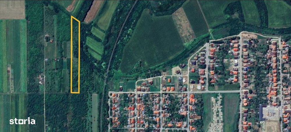 Teren cu livadă – 9.000 mp –la 400 m de ieșirea din Chișinau Cris