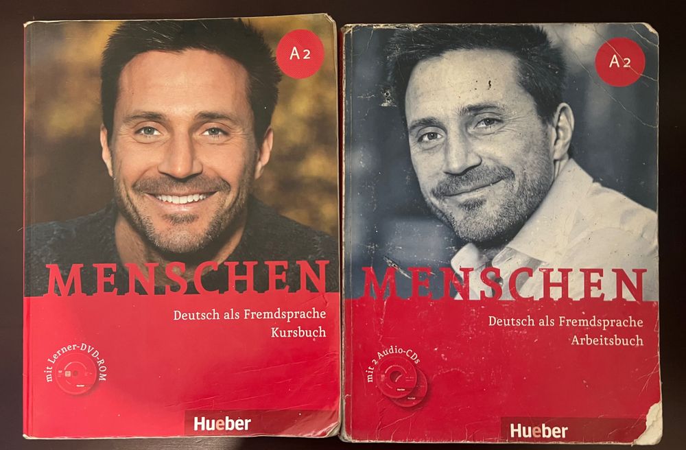 Учебник по немски език Menschen А2/  Hueber