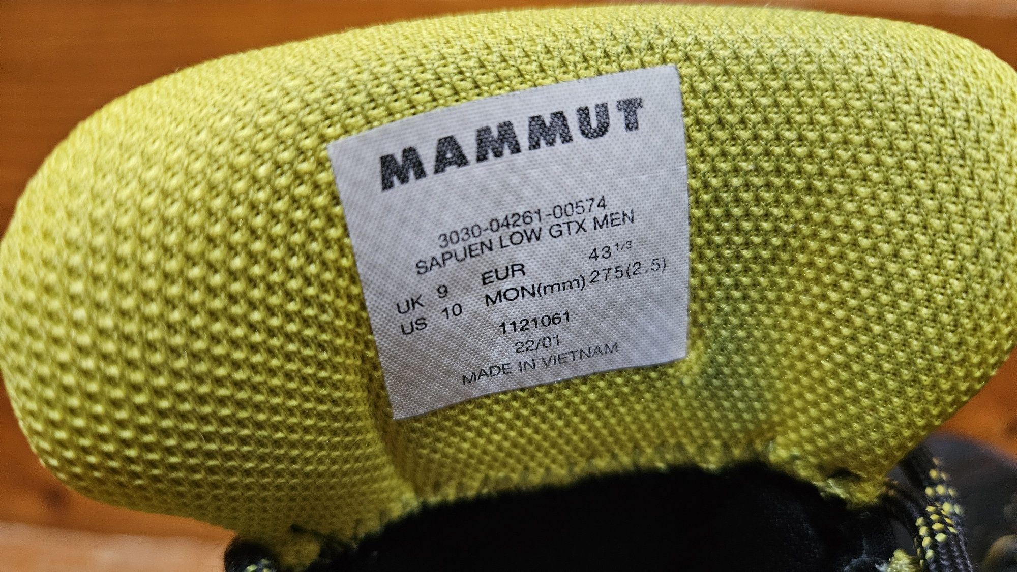 Mammut Sapuen Low GTX Men Gore Tex