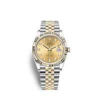 Часовник Rolex Datejust 36 Champagne Dial Yellow Gold & Steel