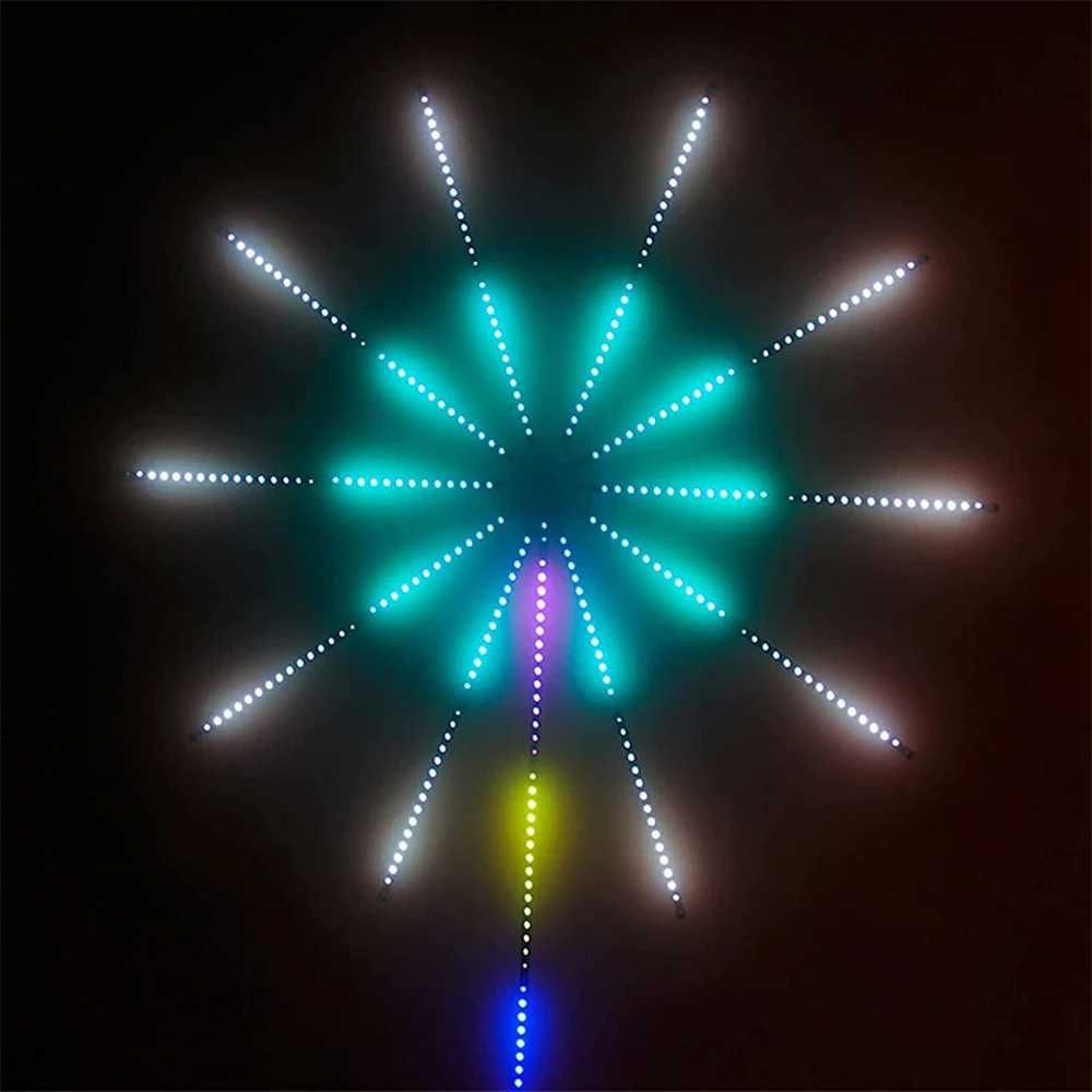 Joc de lumini artificii LED RGB  Smart App