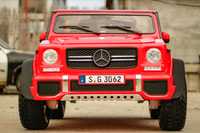 Masinuta electrica pentru 2 copii Mercedes G650 MAYBACH 4WD #Rosu