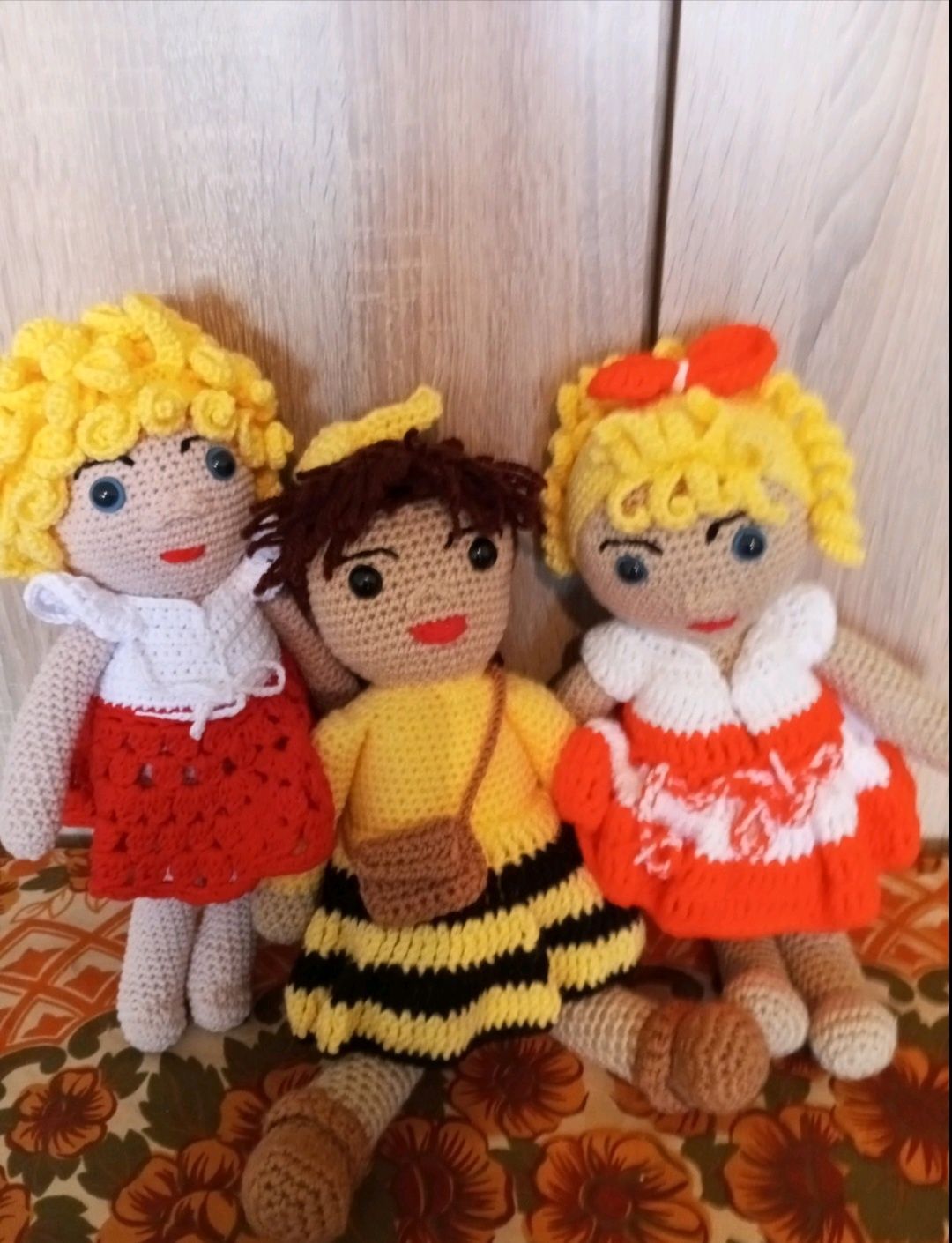 Детски играчки ръчно плетени