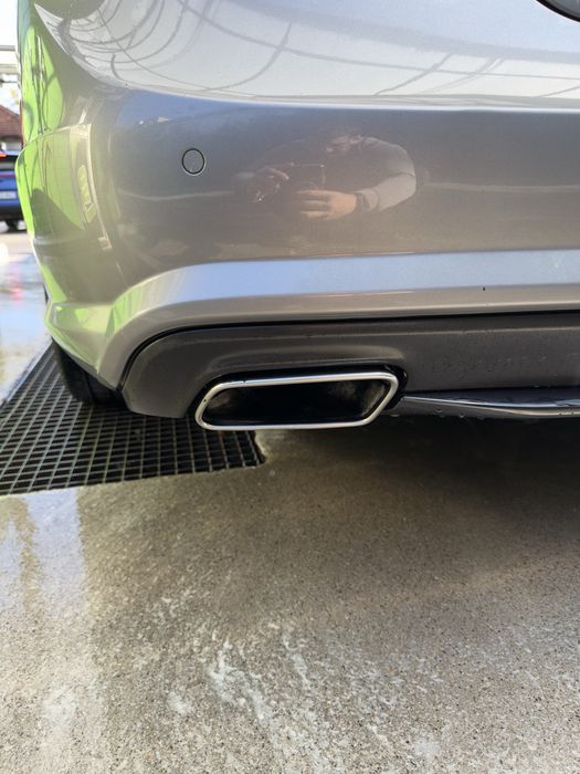 Difuzor complet cu tipsuri bara spate Mercedes Benz CLS w218 AMG