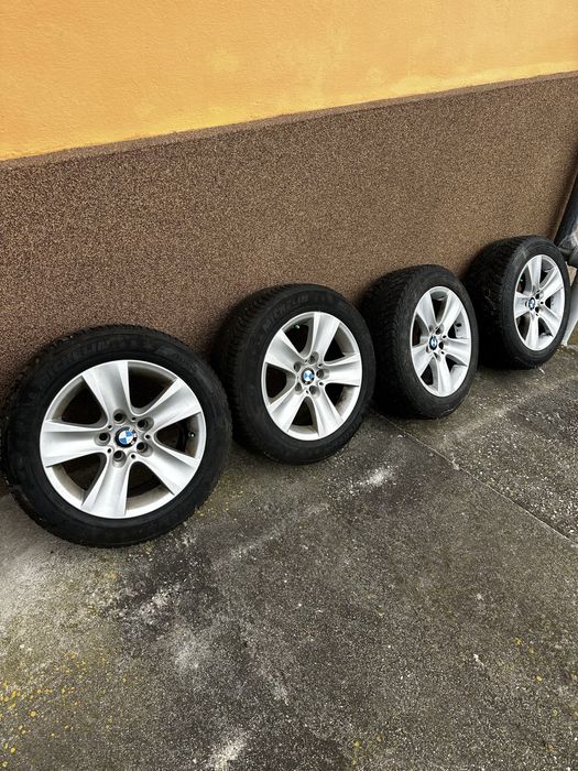 Jante  Bmw F10 cu cauciucuri de iarna