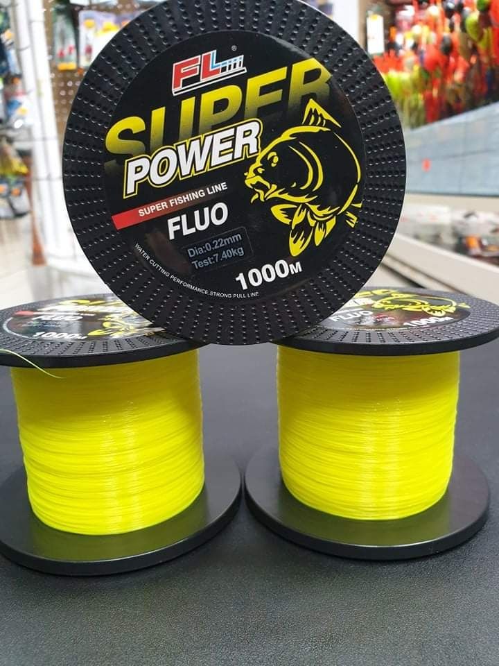 Монофилни Влакна FL Camou Carp 1000м и FL Super Power Fluo 1000м