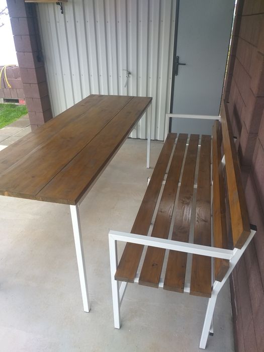 Masa + banci pentru terasa