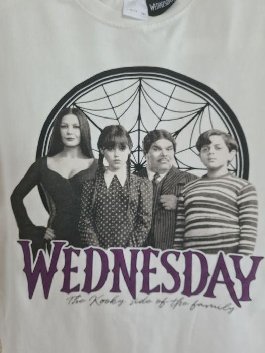 tricou zara Wednesday, 13-14 ani, 164cm