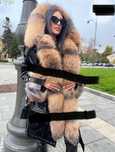 Луксозна парка с естествен косъм