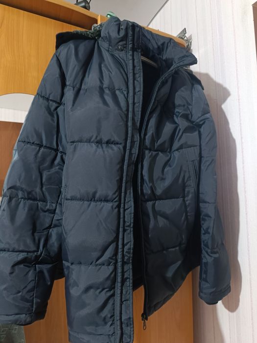 Куртка мужская зимняя темно синяя