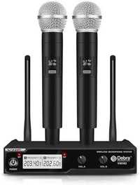 Нова Двойна VHF Система за Микрофони с Ясен Звук до 80м за караоке
