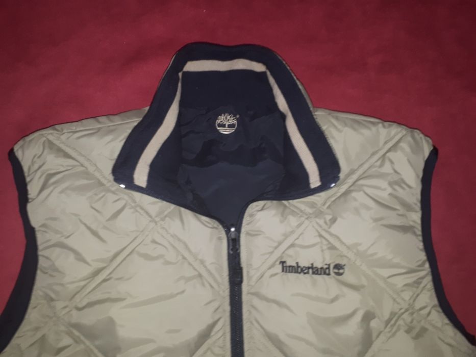 Timberland-Ориг.двулицев пухен елек