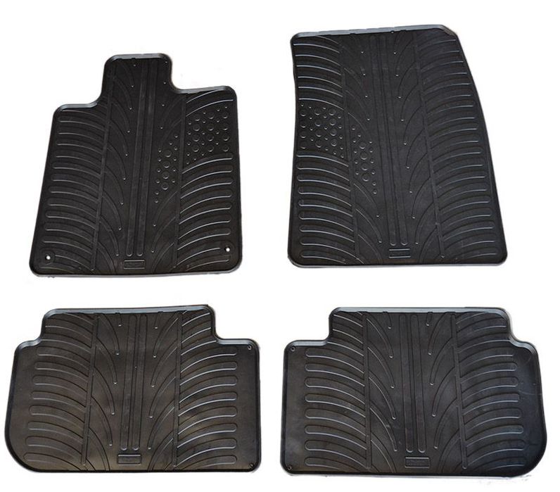 Set covorase auto din cauciuc Peugeot 407 2004-, Gledring, 4 buc.