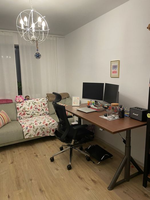 Vand birou cu inaltime reglabila Idasen Ikea 160x80