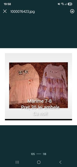 Rochițe  7-8 ani!Gabbys Dollhouse!