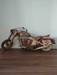 Ръчно изработен дървен мотоциклет харли