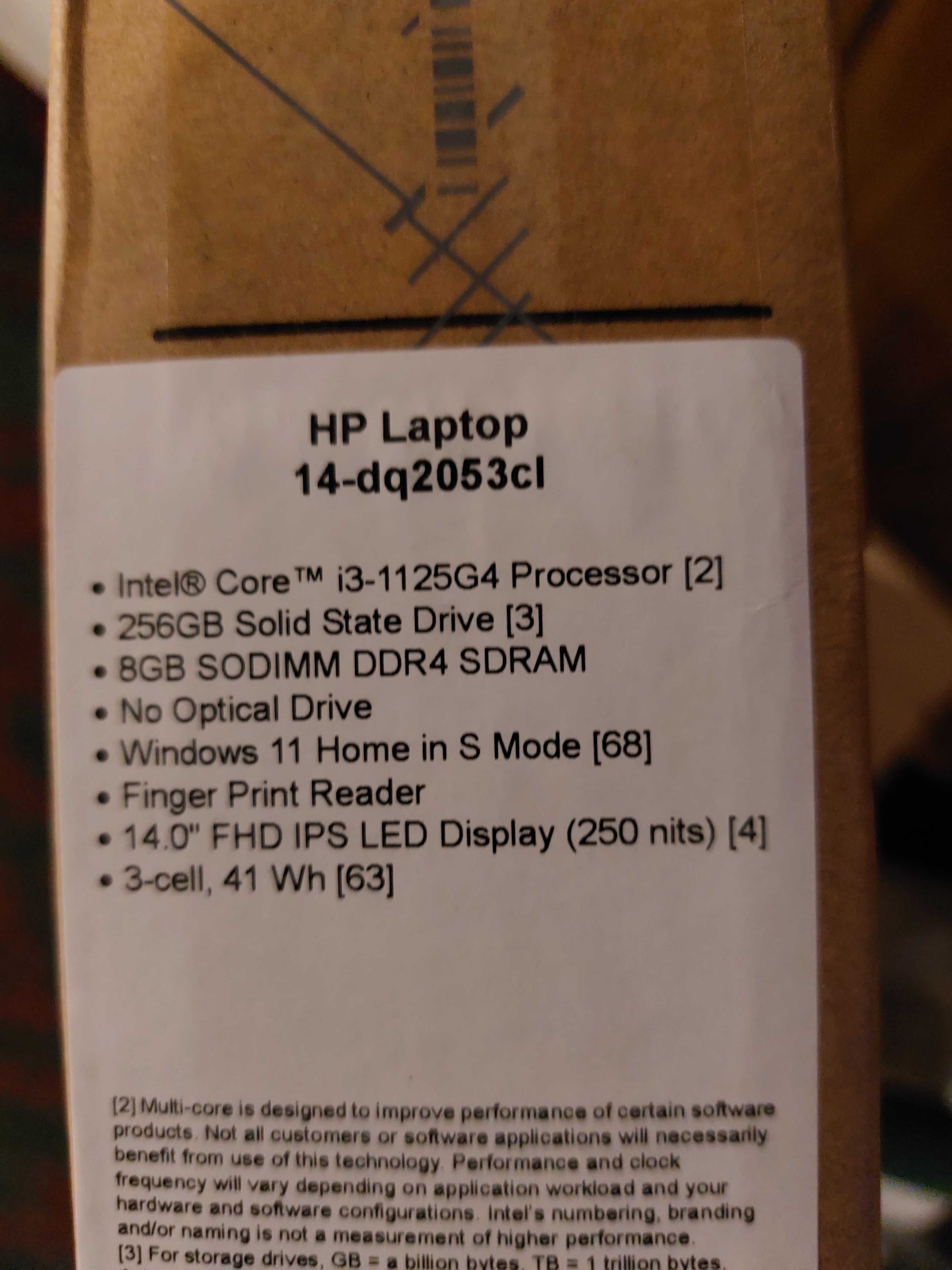 Ноутбук Hp laptop 14"  i3-1125G4 игровой 8ОЗУ/256ssd