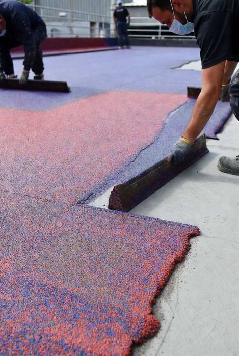 Резиновое покрытие — Бухара, выезд по Узбекистану