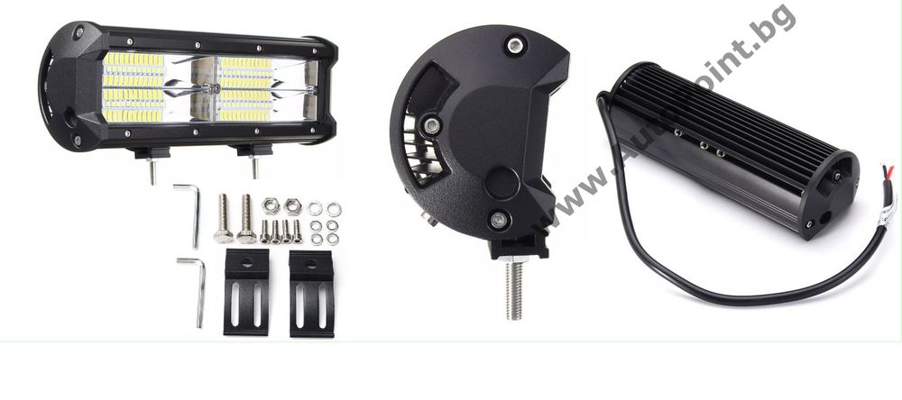 LED BAR 144w 23см халоген