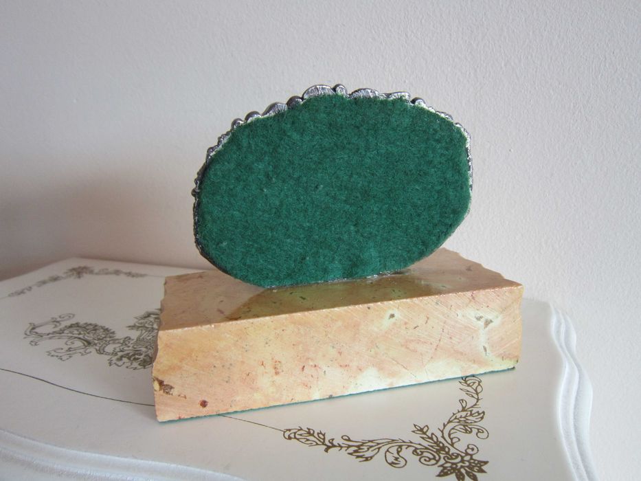 cadou rar Ierusalim  placat argint made in Israel 1970