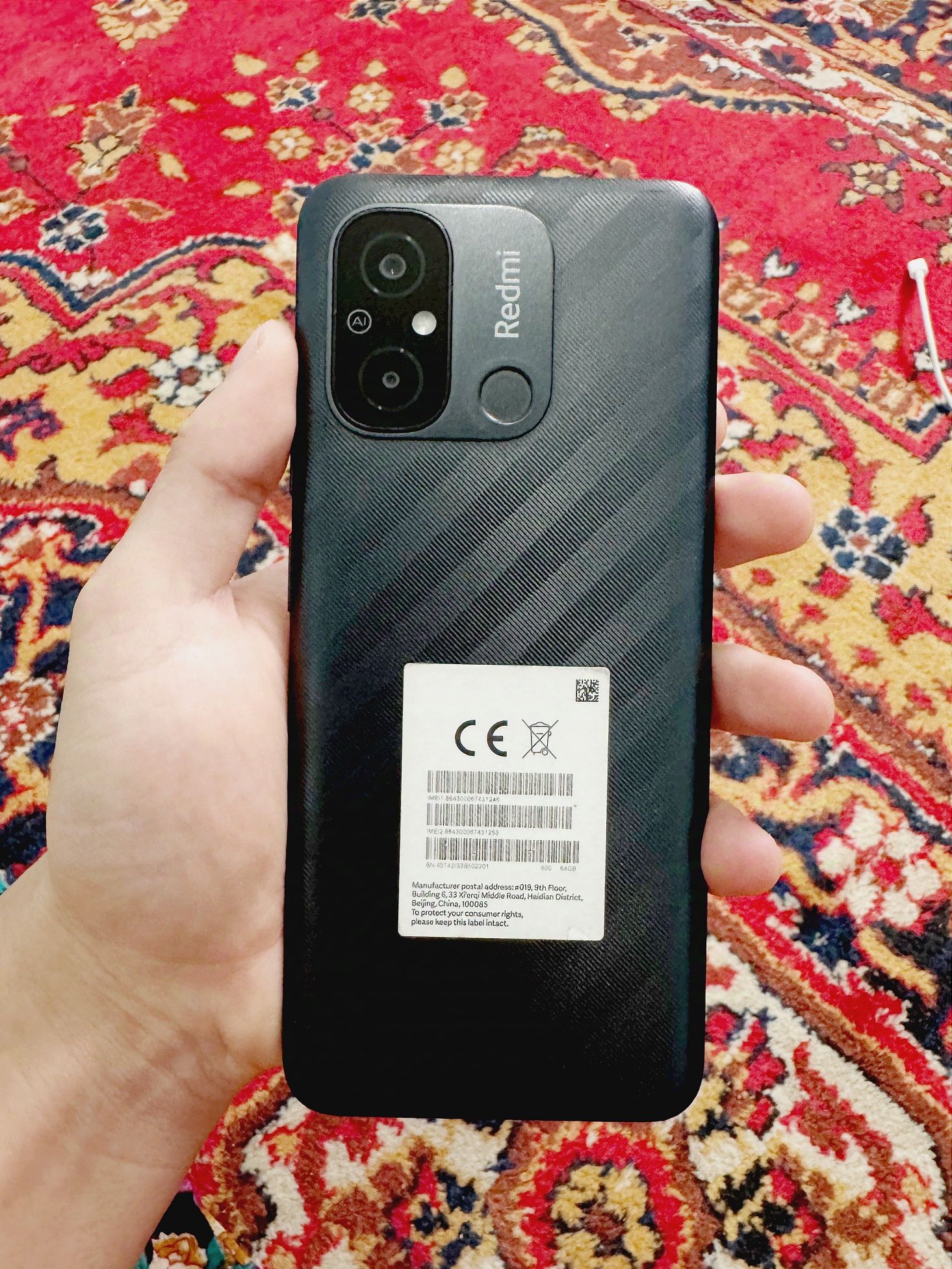 Redmi 12 C.  karobka dakument bilan