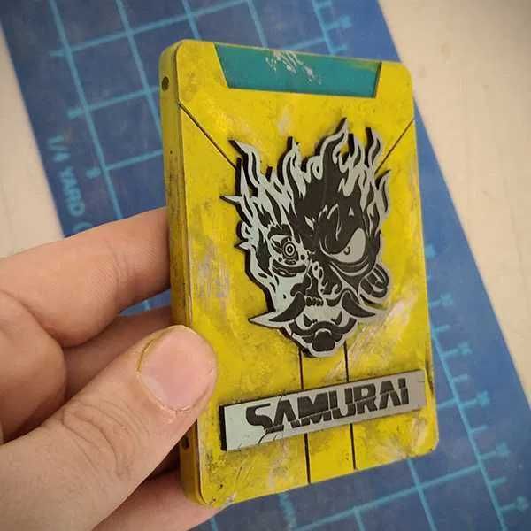 Custom SSD 128 GB тема Cyberpunk 2077