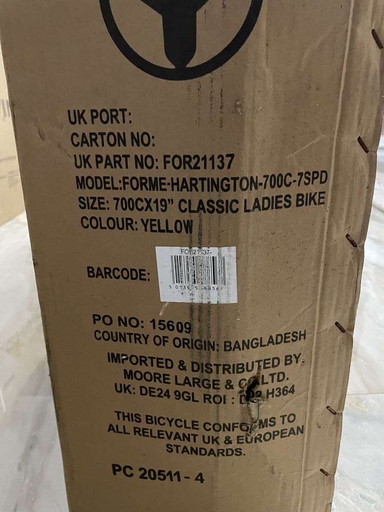 Bicicleta  Forme 700c Hartington 700C 19 Inch Noua Sigilata