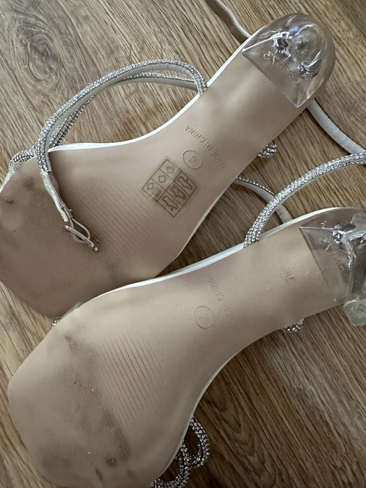 Sandale mireasa finute