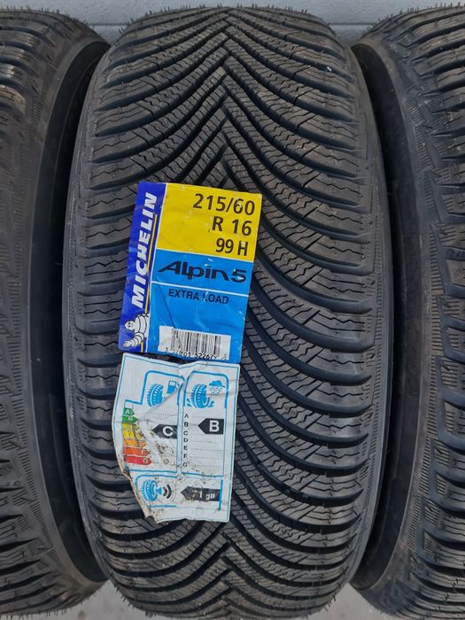 Нови зимни гуми 4 броя MICHELIN Alpin5 215 60 R16 дот 1424