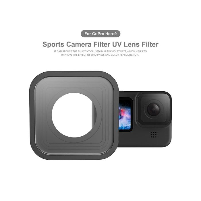 UV филтър за GoPro Hero 9/10/11/12/13 Black, Оригинален захват