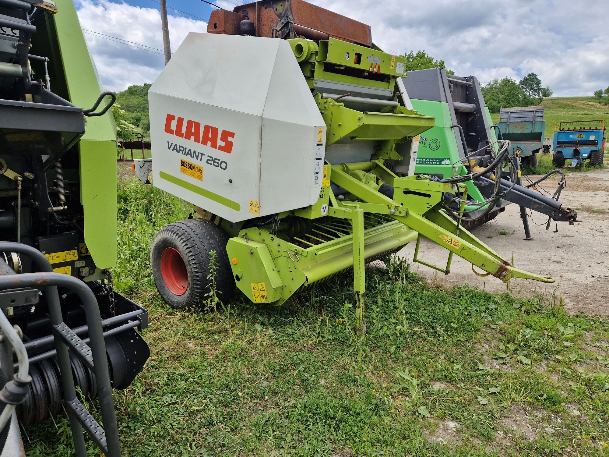 Dezmembrez presă claas variant 260