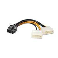 Cablu adaptor mufa molex la mufa 8 pini video ( sau la doua SATA ) !