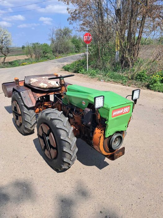 Pasquali model 990 cu aparat de bilonat + freza + plug