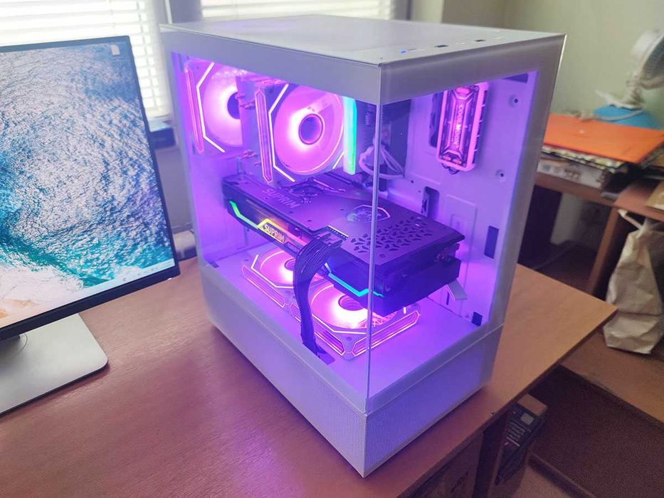 Геймърски компютър, Ryzen 7500F, Rtx 3070, 32gb DDR5, 1tb Nvme, 850W