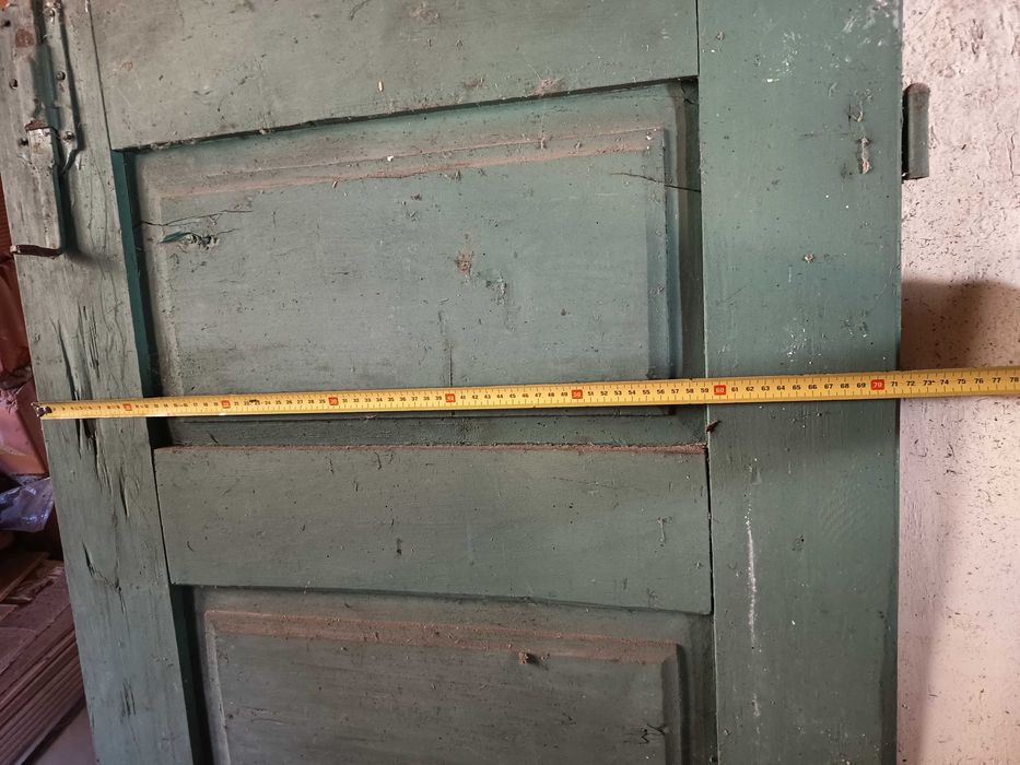 Usa dubla beci - stejar masiv