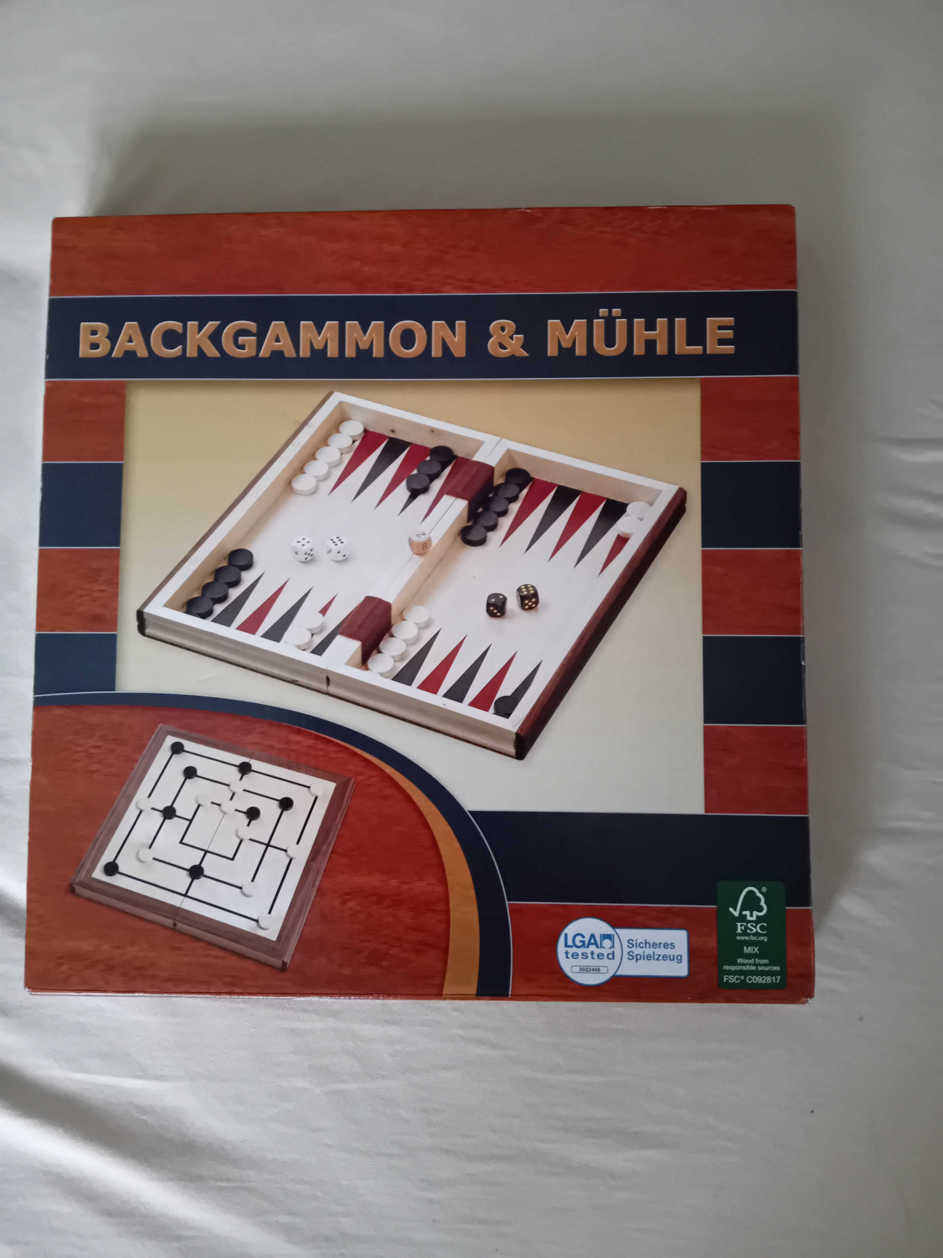 Табла за игра Backgammon (Пловдив)