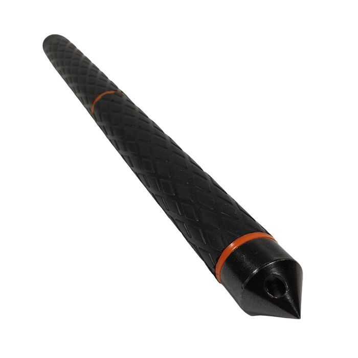 Baston telescopic cromatic, IdeallStore®, 80 cm, negru, teaca inclusa