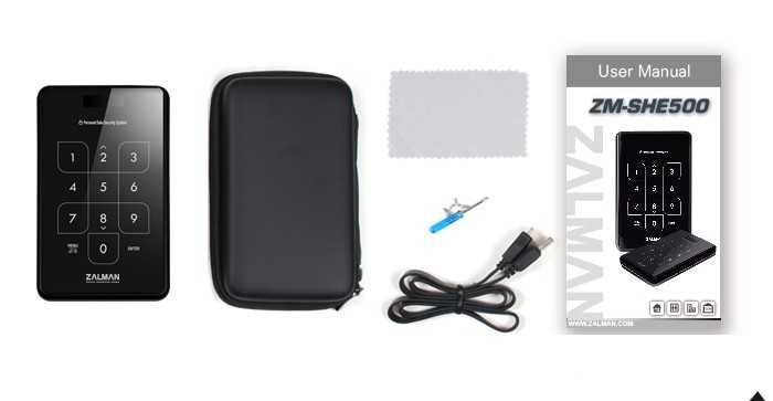 Кутия ZALMAN ZM-SHE500 за твърд диск 2,5