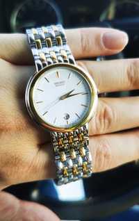 Ceas Seiko quartz brățară silver/gold model TN22-6A00