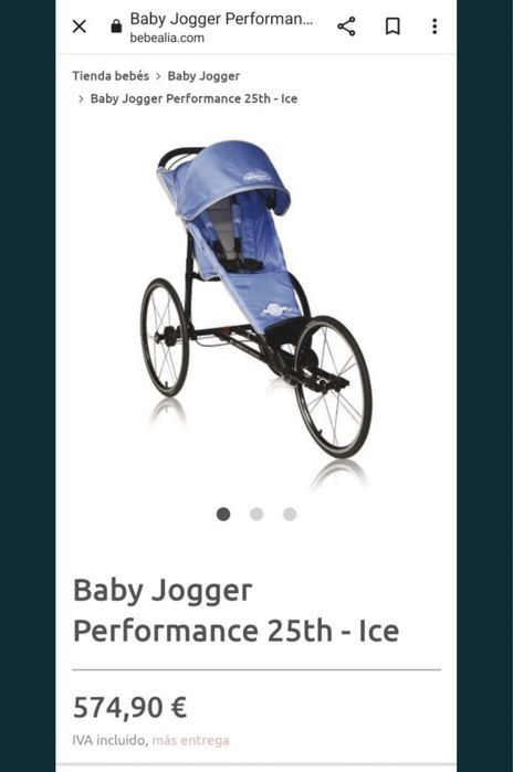Carucior roti mari Baby Jogger Performance/ Editie speciala!!