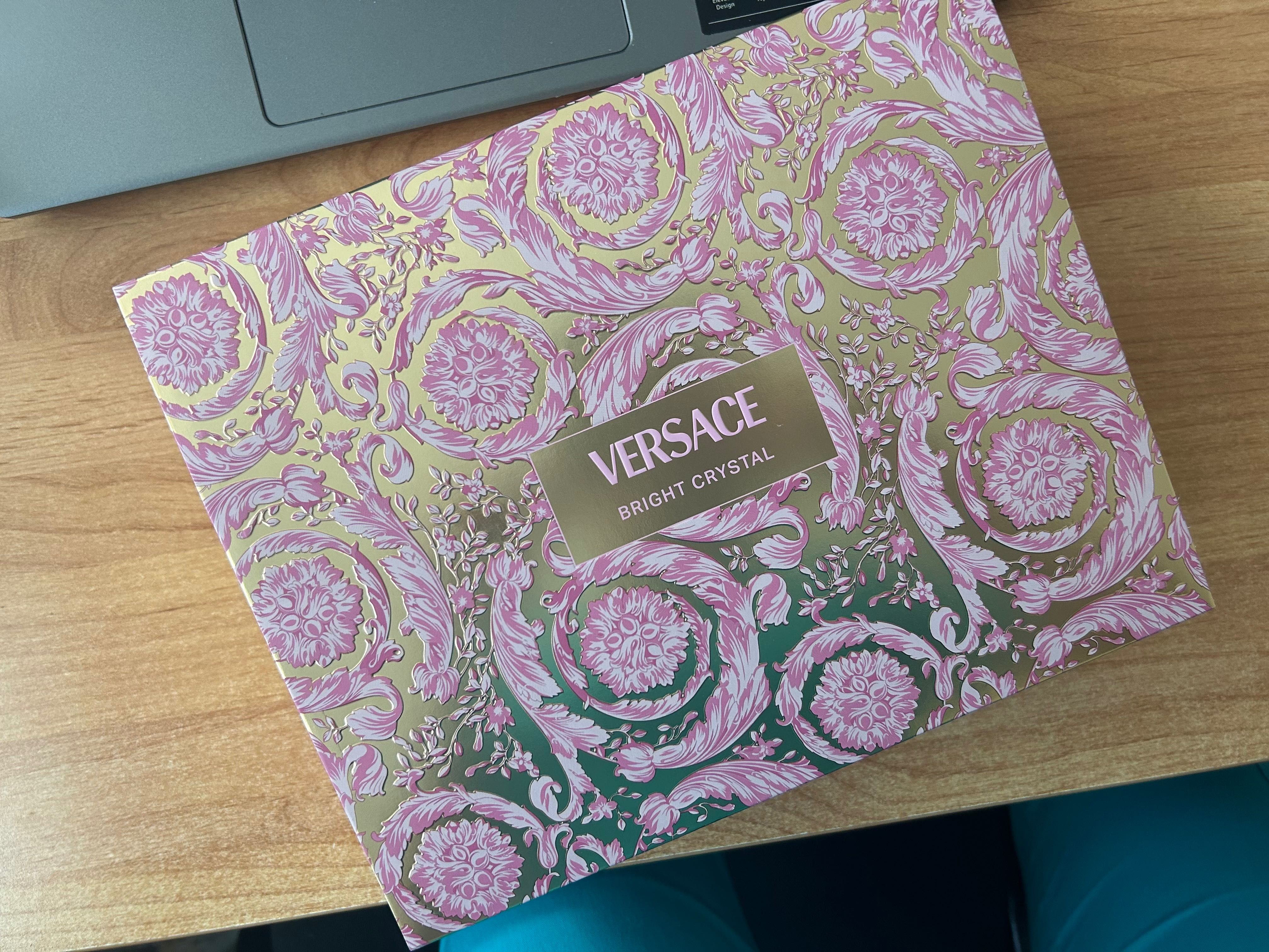Комплект, парфюм Versace Bright Crystal
