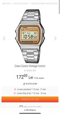 Ceas Casio Vintage Iconic A158WEA-9EF