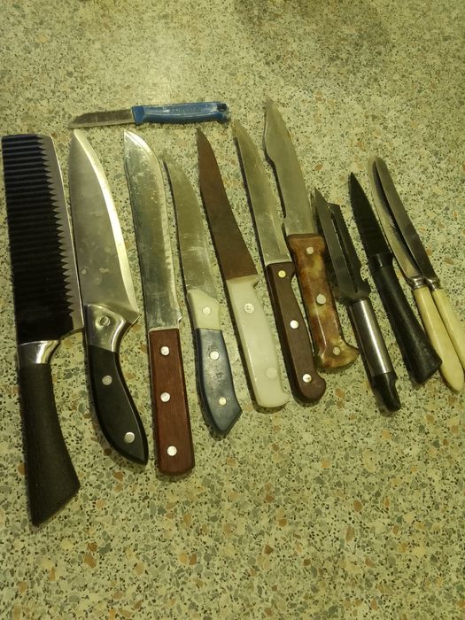 ножи.     разные