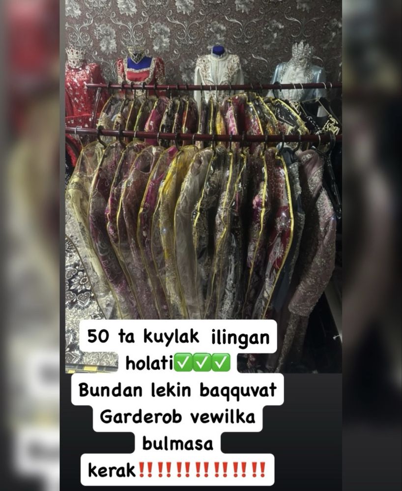 Temirli Garderob Veshilka Original Optom Dostavka