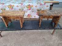 Scaune rustice homemade