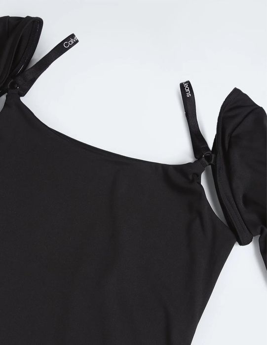 Черна рокля с презрамки Calvin Klein НОВА