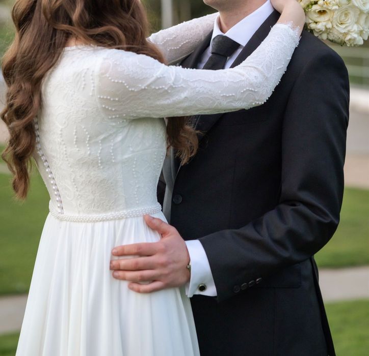 Rochie de mireasă realizată la atelierul Ligia Mocan, mărime S/XS