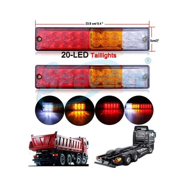Комплект диоден стоп със 4 светлини 12V волта