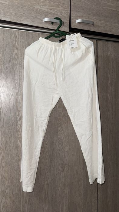 Новые льняные брюки Zara. Размер xs/s